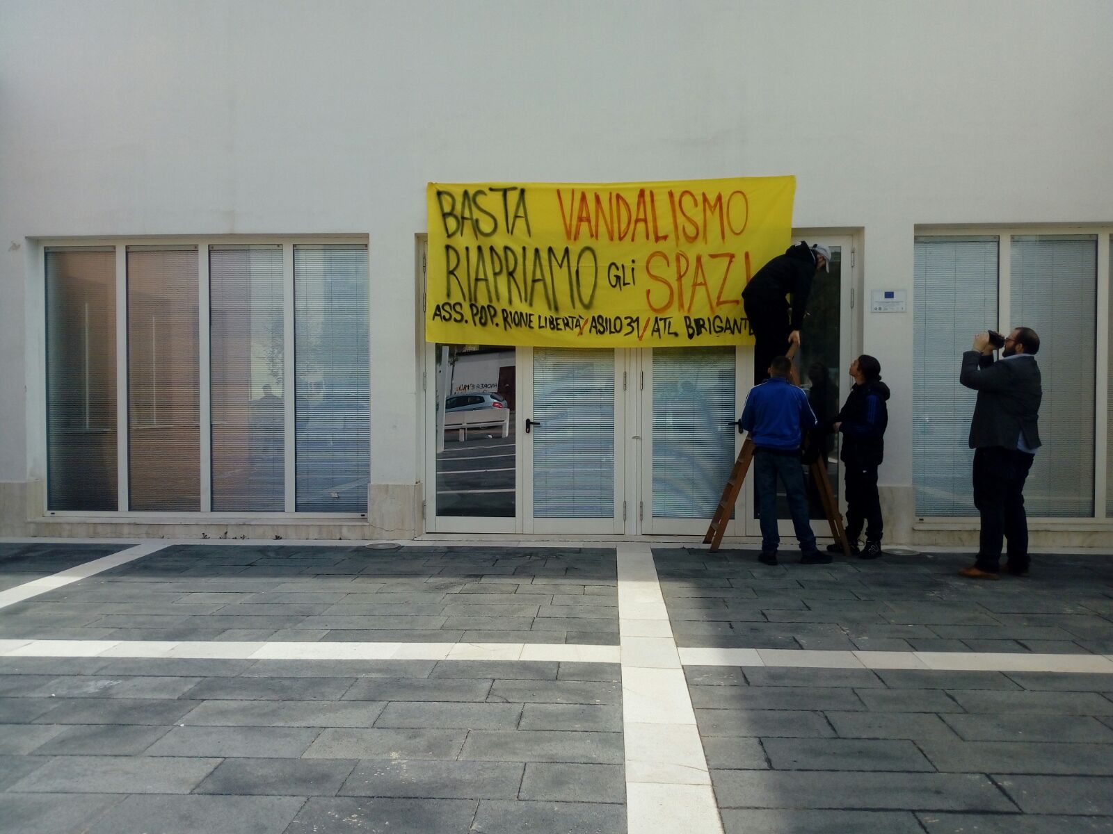 Benevento| Ancora vandali all’Auditorium della Spina Verde