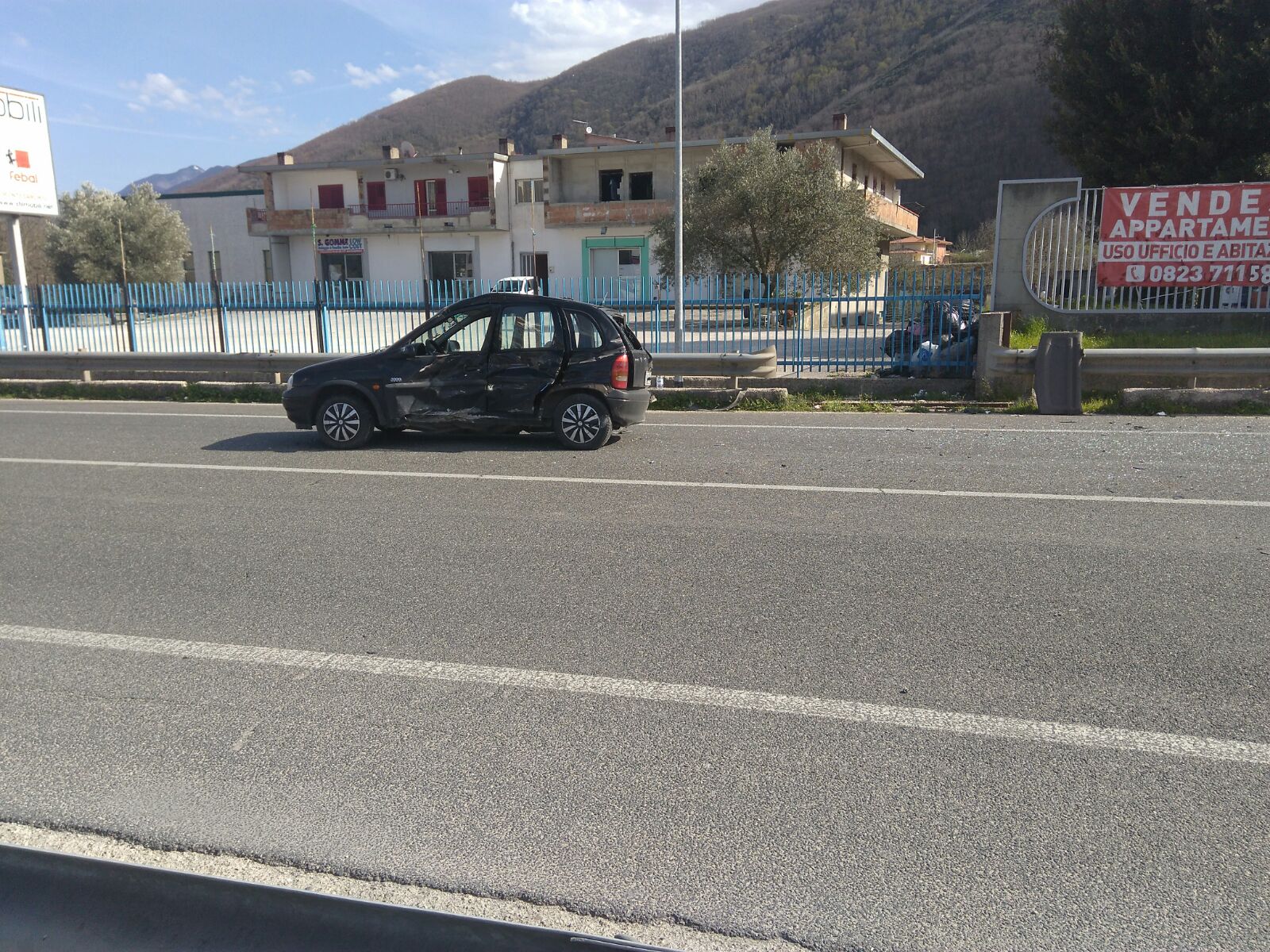 Paolisi| Incidente lungo l’Appia, due feriti il bilancio
