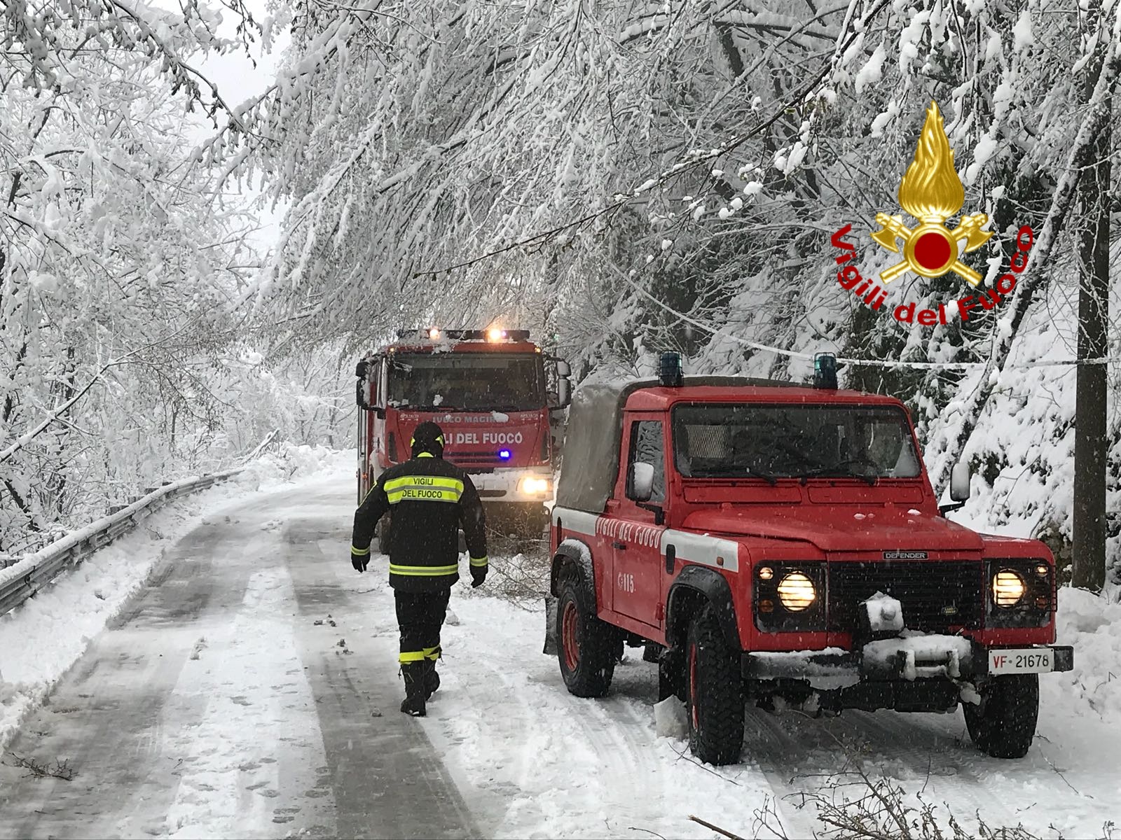 Campania|Allerta meteo, Protezione civile: dal 3 rischio gelo e neve anche in pianura