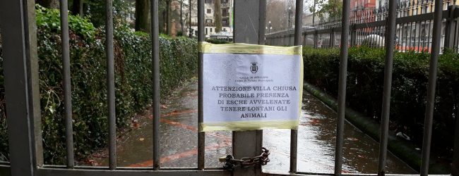 Avellino| Esche avvelenate: chiusa la Villa comunale
