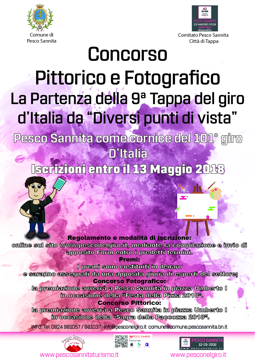 Ciclismo| Giro a Pesco Sannita, due concorsi per la corsa rosa