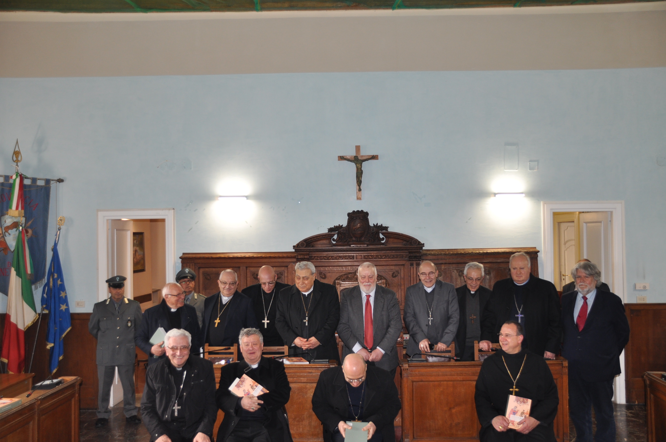 Benevento| La Conferenza Episcopale della Campania in visita alla Rocca dei Rettori