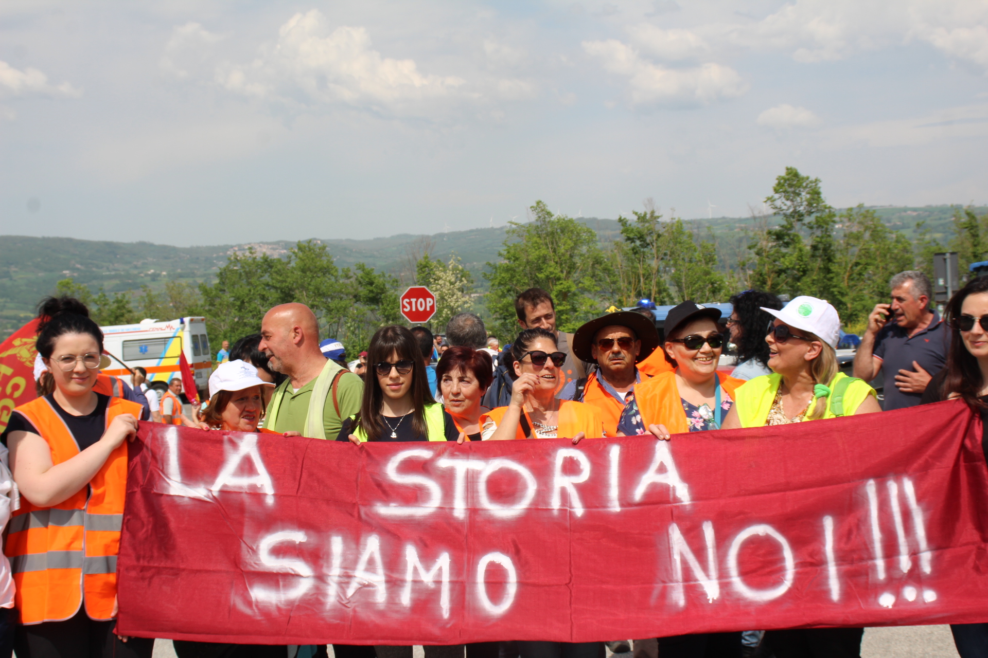 Sassinoro| Marcia protesta popolare, partecipa anche la Cgil