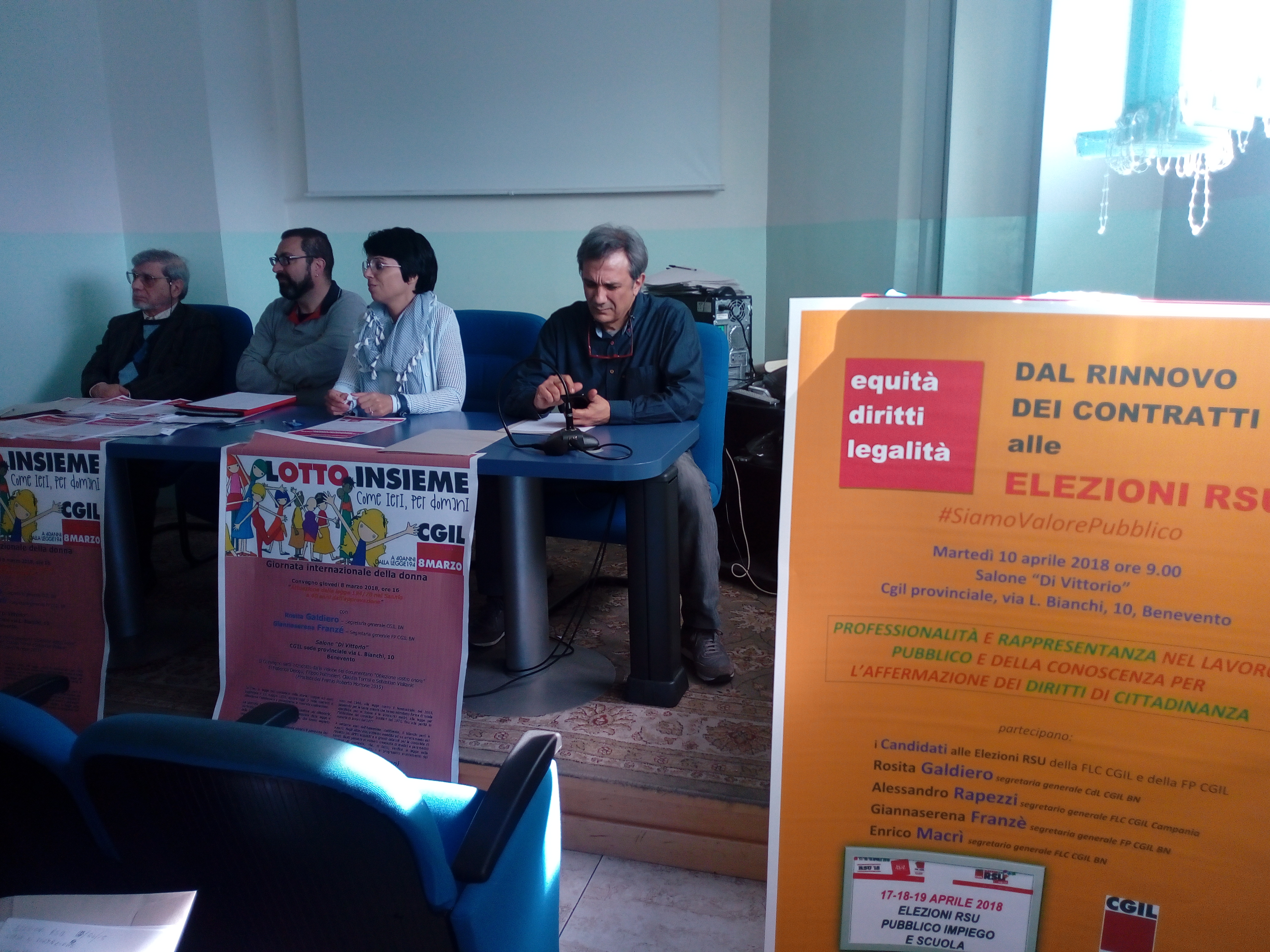 Benevento| La Cgil si prepara alle elezioni Rsu