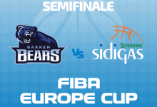 Sidigas Avellino in Danimarca: in palio la finale della Europe Cup