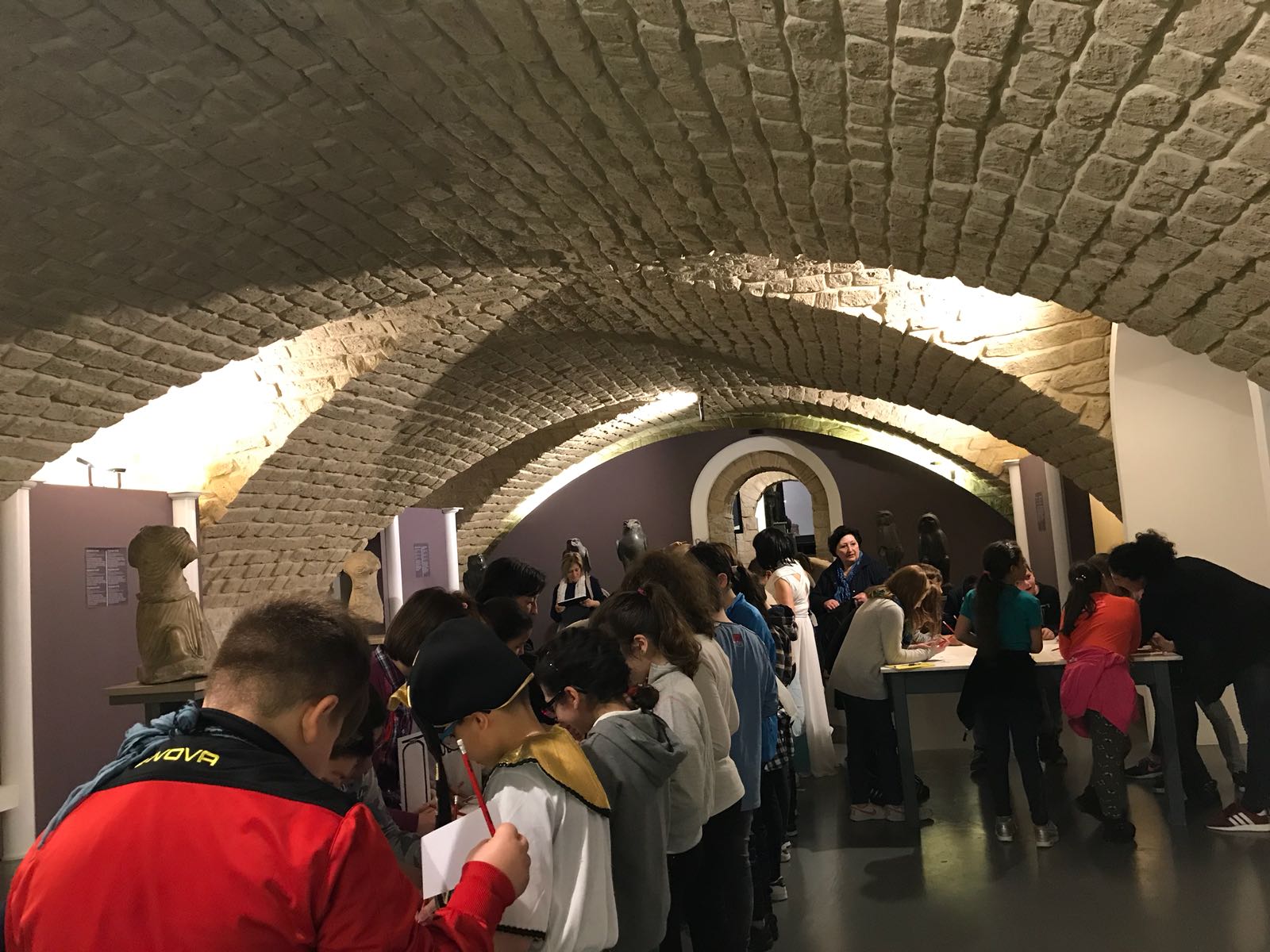 Benevento| Al Museo Arcos gli studenti della “Rita Levi Montalcini”