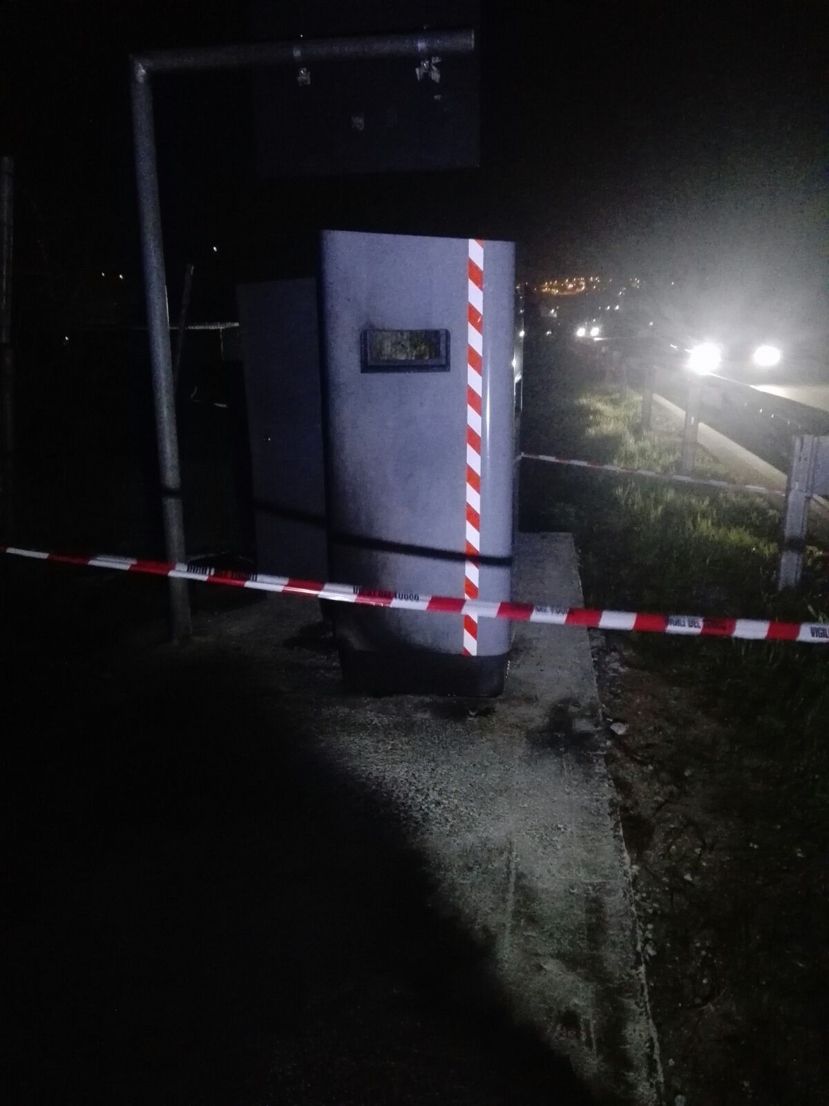 Montoro| Raccordo Avellino-Salerno, autovelox dato alle fiamme
