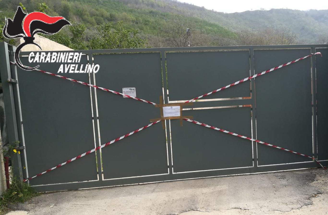 Mugnano del Cardinale| Abusi edilizi, sequestrato un piazzale-deposito di 4500 mq