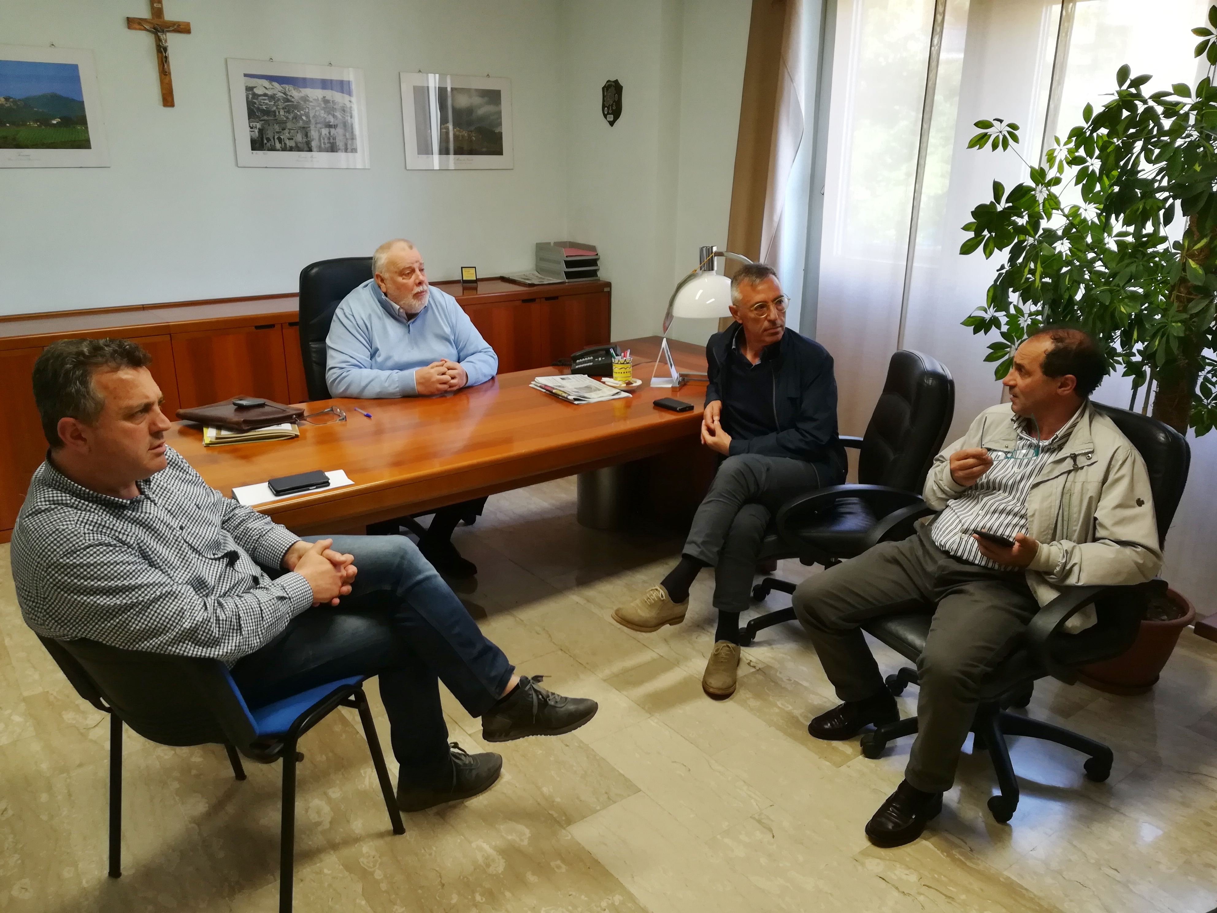 Sito di compostaggio a Sassinoro, Ricci incontra sindaco e Alto Tammaro