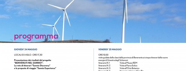 Ginestra degli Schiavoni| Al via la Festa delle Energie Rinnovabili
