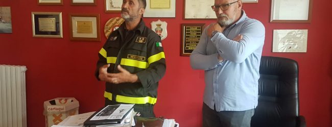 Fiume Calore protagonista di una esercitazione dei VVF