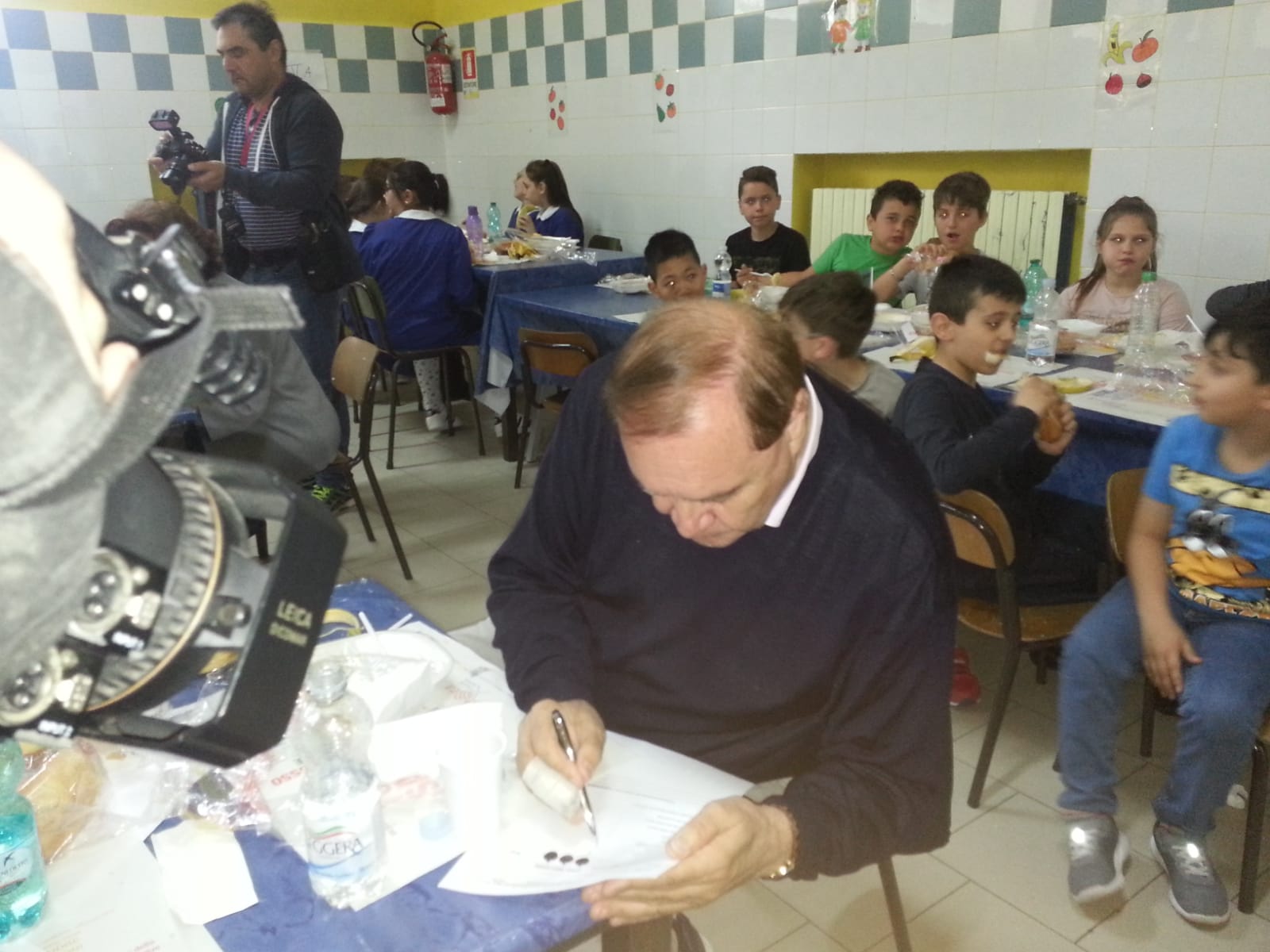 Benevento| Mastella a tavola con i bimbi della San Filippo Neri