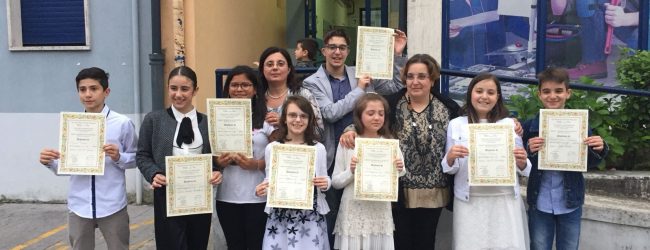 Continuano i successi degli alunni dell’indirizzo musicale dell’Istituto comprensivo “Rita Levi Montalcini” di San Giorgio del Sannio.