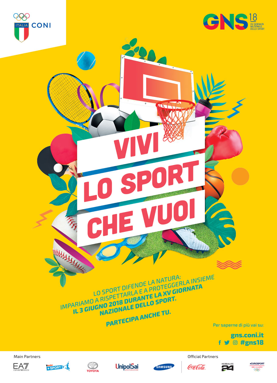 Benevento| Il 3 giugno la XV edizione della “Giornata nazionale dello sport”