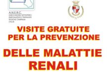 Benevento| In piazza IV Novembre la giornata di prevenzione delle malattie renali