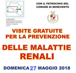 Benevento| In piazza IV Novembre la giornata di prevenzione delle malattie renali