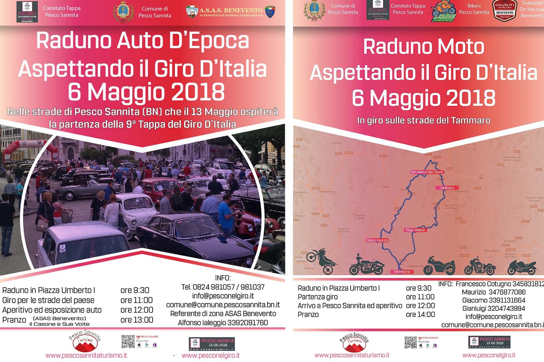 Ciclismo| Giro a Pesco, domenica doppia iniziativa in attesa della carovana rosa