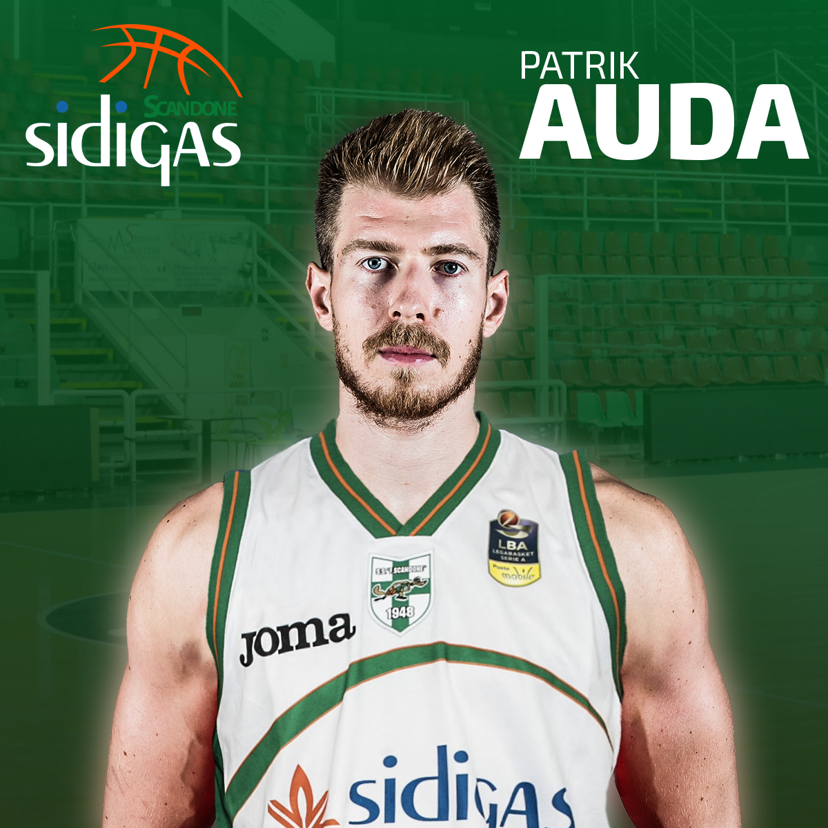 Basket| Sidigas, colpo di mercato: ingaggiato Patrik Auda