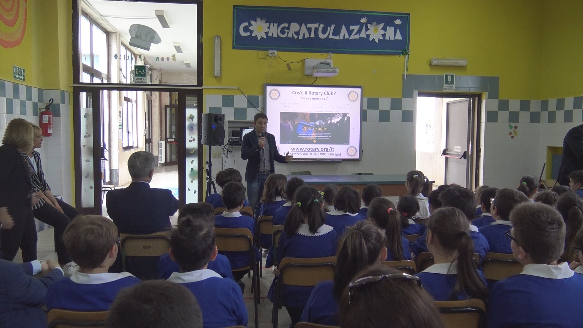 Benevento| Il Rotary e i bimbi della San Filippo Neri