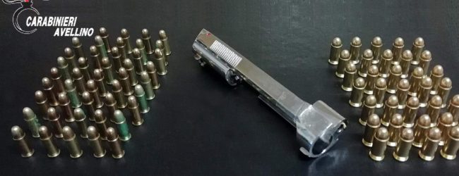 Montoro| Munizioni e parti di una pistola nascoste in casa, denunciato 45enne