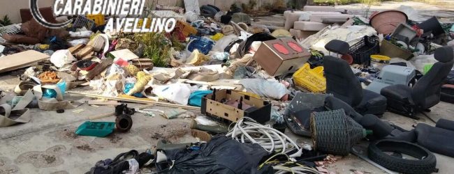 Cervinara| Pneumatici, frigoriferi, tv e mobili fuori uso: sequestratra discarica abusiva