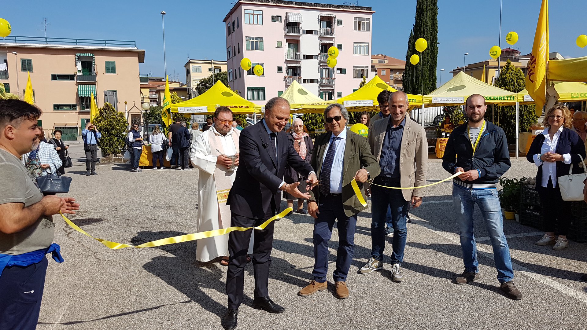 Benevento| Coldiretti inaugura il nuovo mercato di Campagna Amica