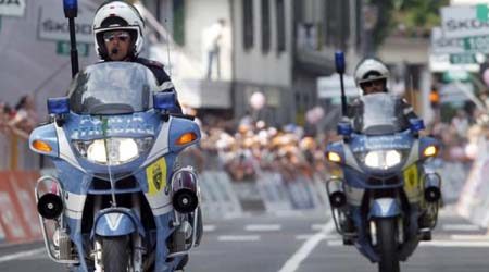 Pesco Sannita| La 101° edizione del Giro d’Italia accompagnata dalla Polizia Stradale