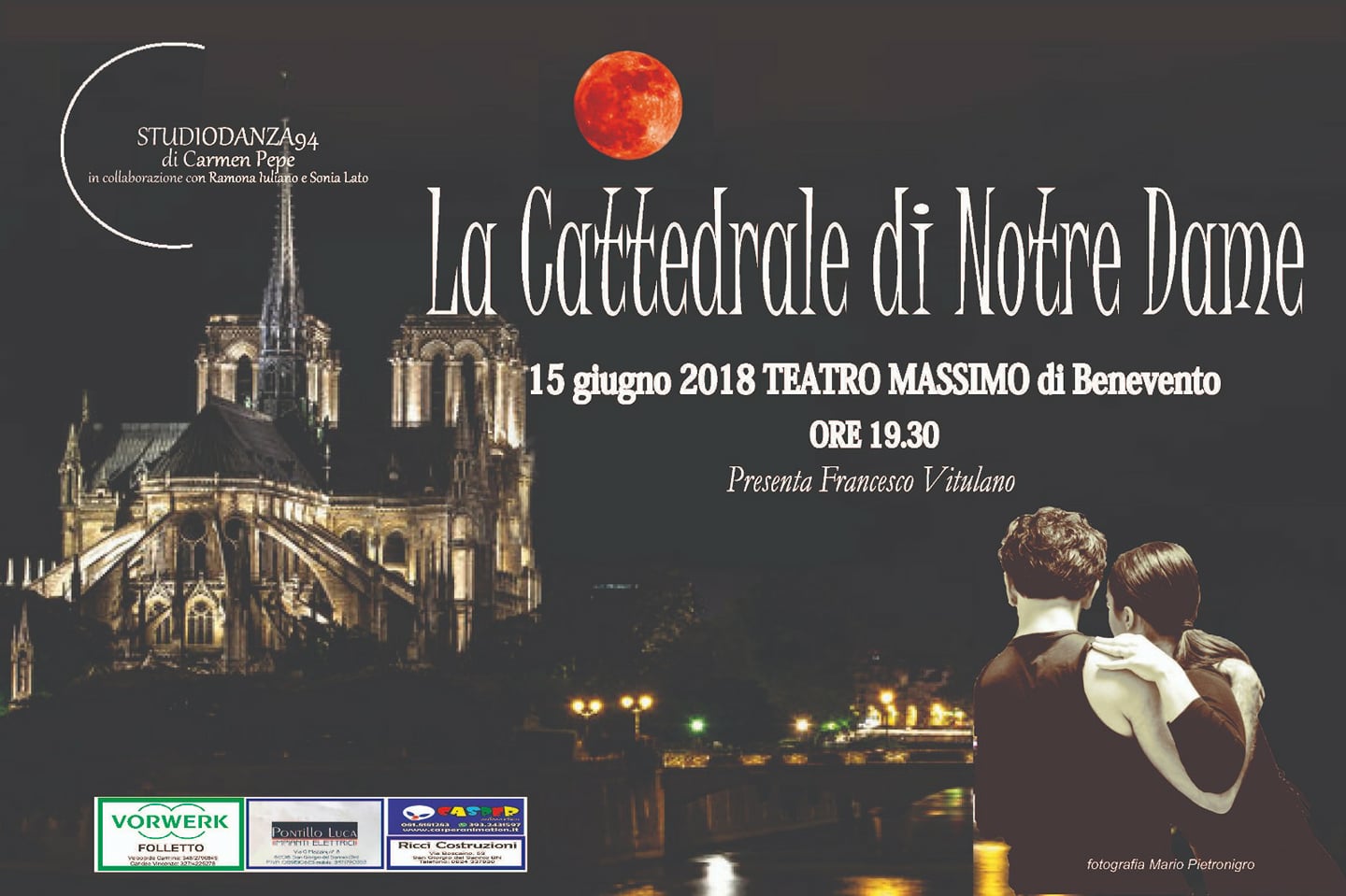Benevento| Al Teatro Massimo in scena “La cattedrale di Notre Dame”