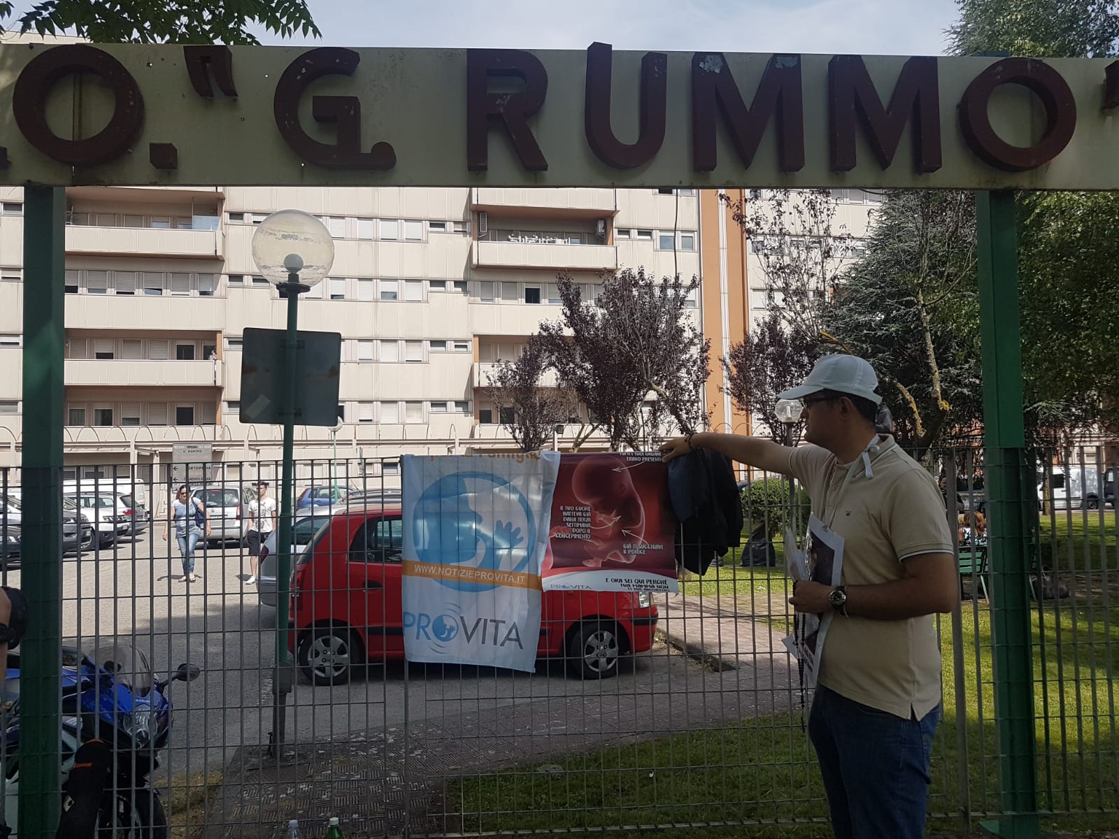 Benevento| Stop all’aborto, la battaglia di Pro vita e di Gianluca Martone