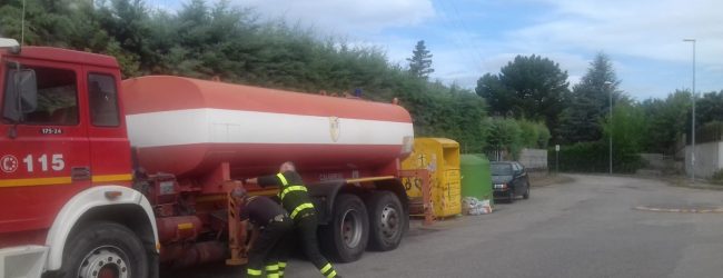 Benevento| Emergenza acqua, installate autobotti a Capodimonte