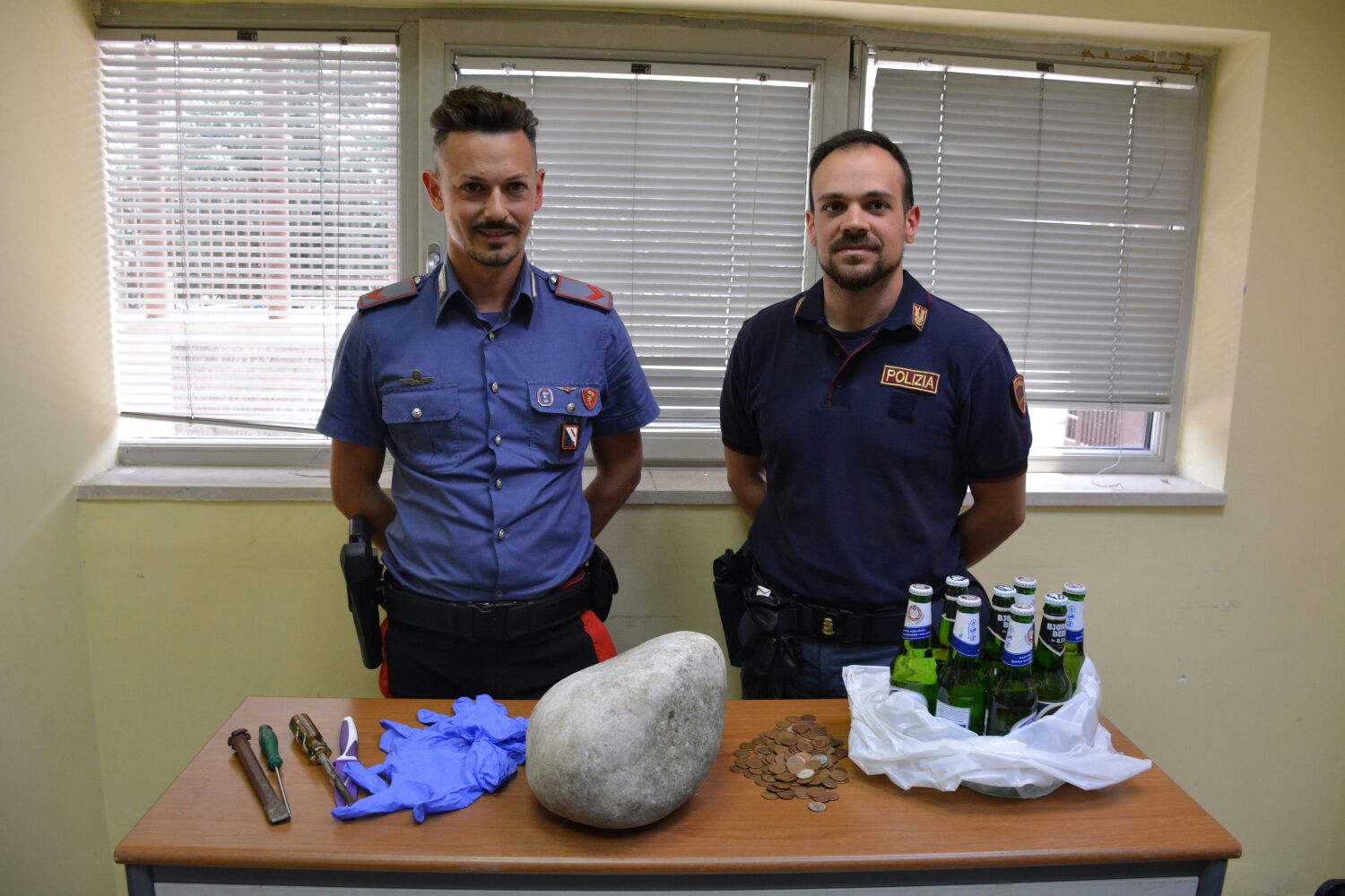 Benevento| Benevento: Polizia e Carabinieri arrestano i ladri dei bar