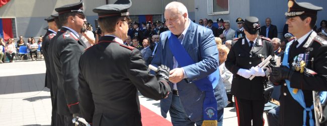 Benevento| Festa dei Carabinieri, Ricci consegna una onoreficenza