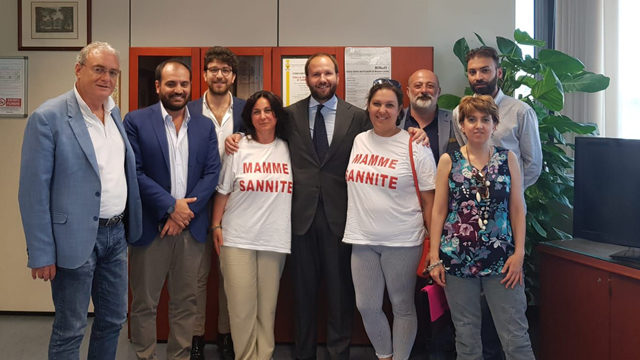 Compost Sassinoro, mamme in audizione con Fratelli D’Italia