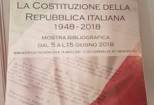 Benevento| Un tuffo nella Costituzione della Repubblica Italiana