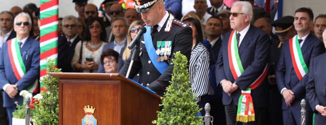 Avellino| Festa dei Carabinieri, Cagnazzo: cittadini primi protagonisti della sicurezza