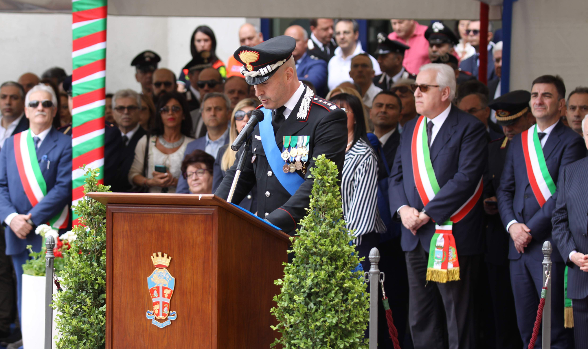 Avellino| Festa dei Carabinieri, Cagnazzo: cittadini primi protagonisti della sicurezza