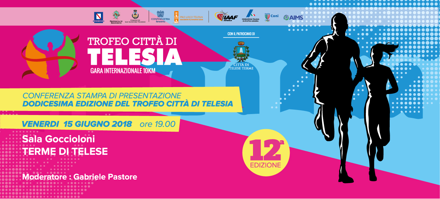 Telese Terme| Si presenta la 12esima edizione del Trofeo Città di Telesia