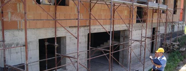 Apice| Controlli nei cantieri edili, sanzioni per un impenditore di San Nicola Manfredi