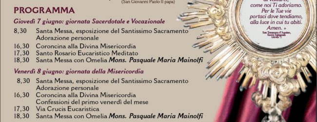 Benevento| Parrocchia San Modesto: al via la tradizionale Festa del Corpus Domini