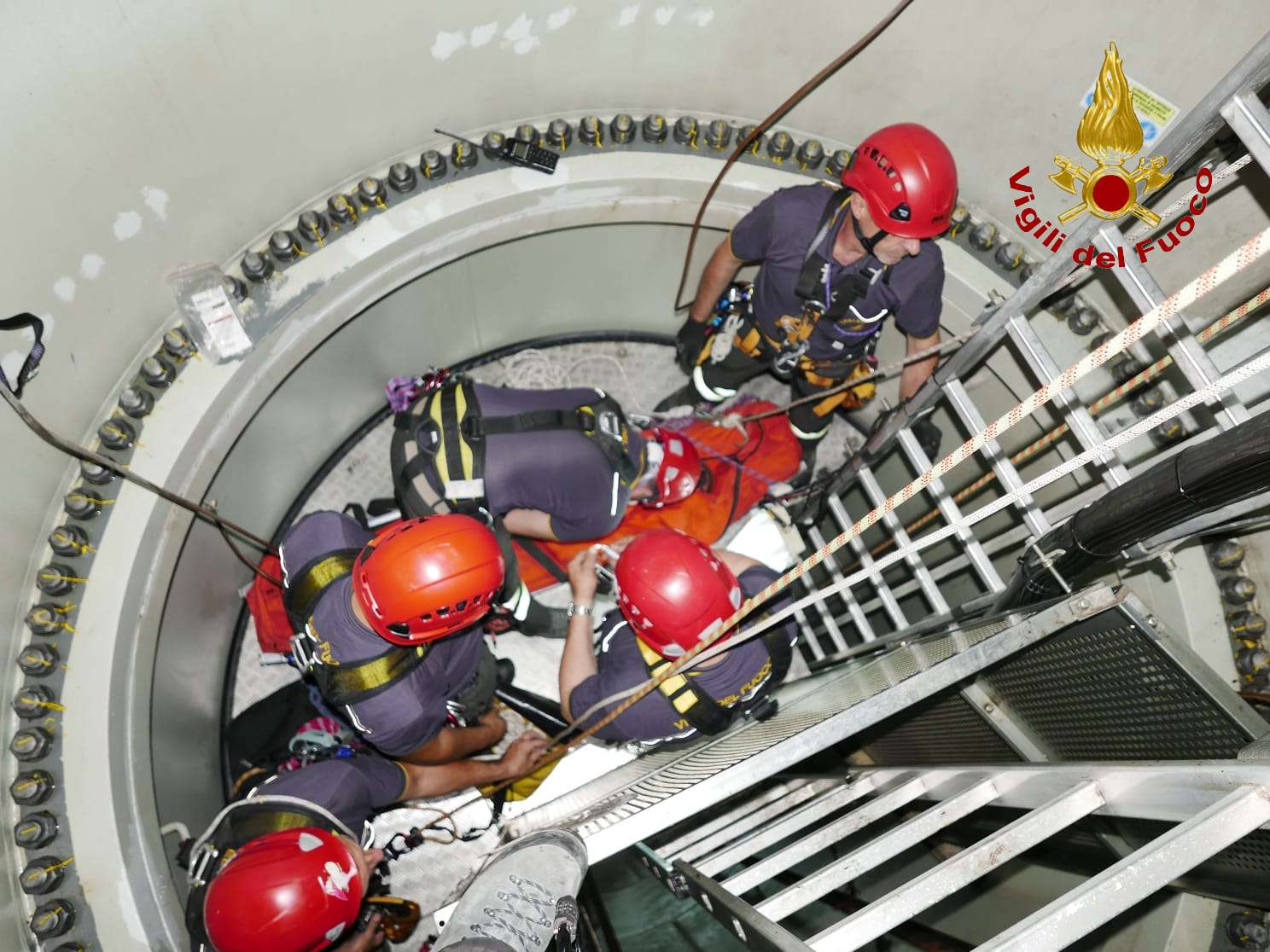 Durazzano| Esercitazione SAF dei vigili del Fuoco