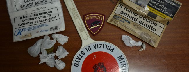 Benevento| Pusher trovato in possesso di sei dosi di marijuana, denunciato dalla Squadra Volanti.