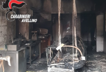 Vallata| Vede bruciata la macelleria di famiglia, 68enne muore colta da malore