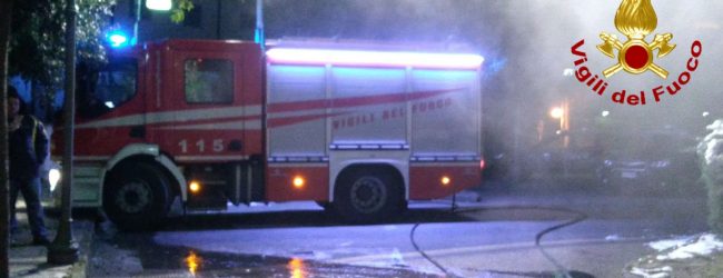 Avellino| Incendio,forse doloso,in azienda di stoccaggio in Irpinia