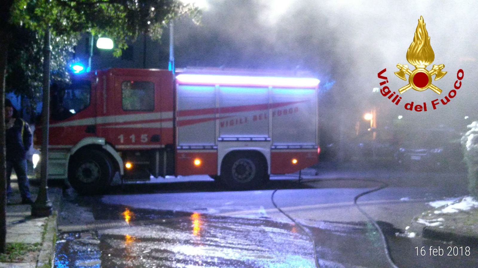 Avellino| Incendio,forse doloso,in azienda di stoccaggio in Irpinia