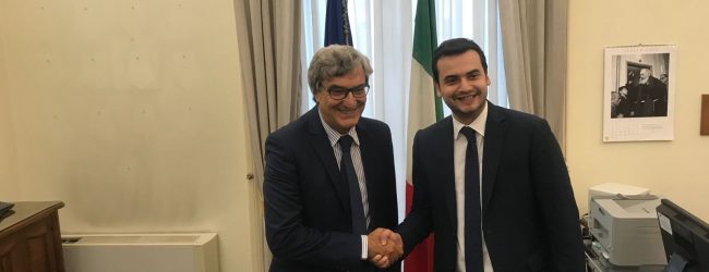 Benevento| Il Sottosegretario agli Interni Sibilia incontra il nuovo prefetto Cappetta