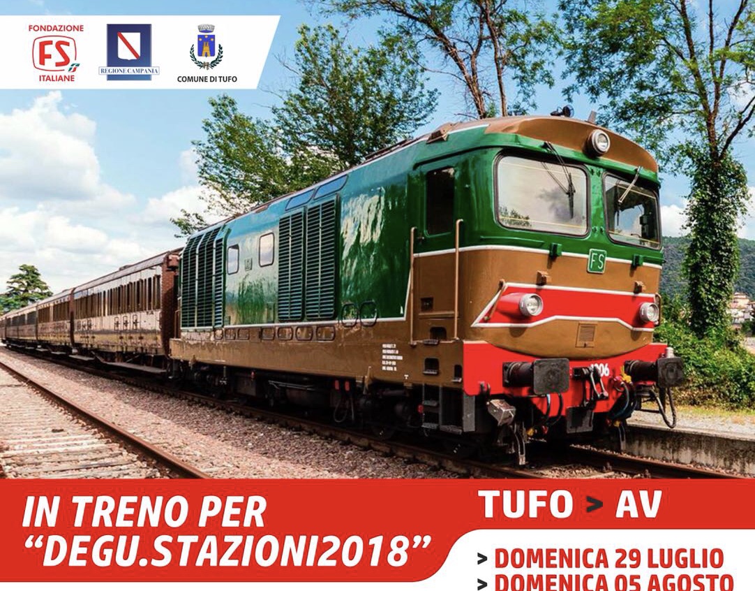 Vino Greco di Tufo a chi arriva con il treno turistico