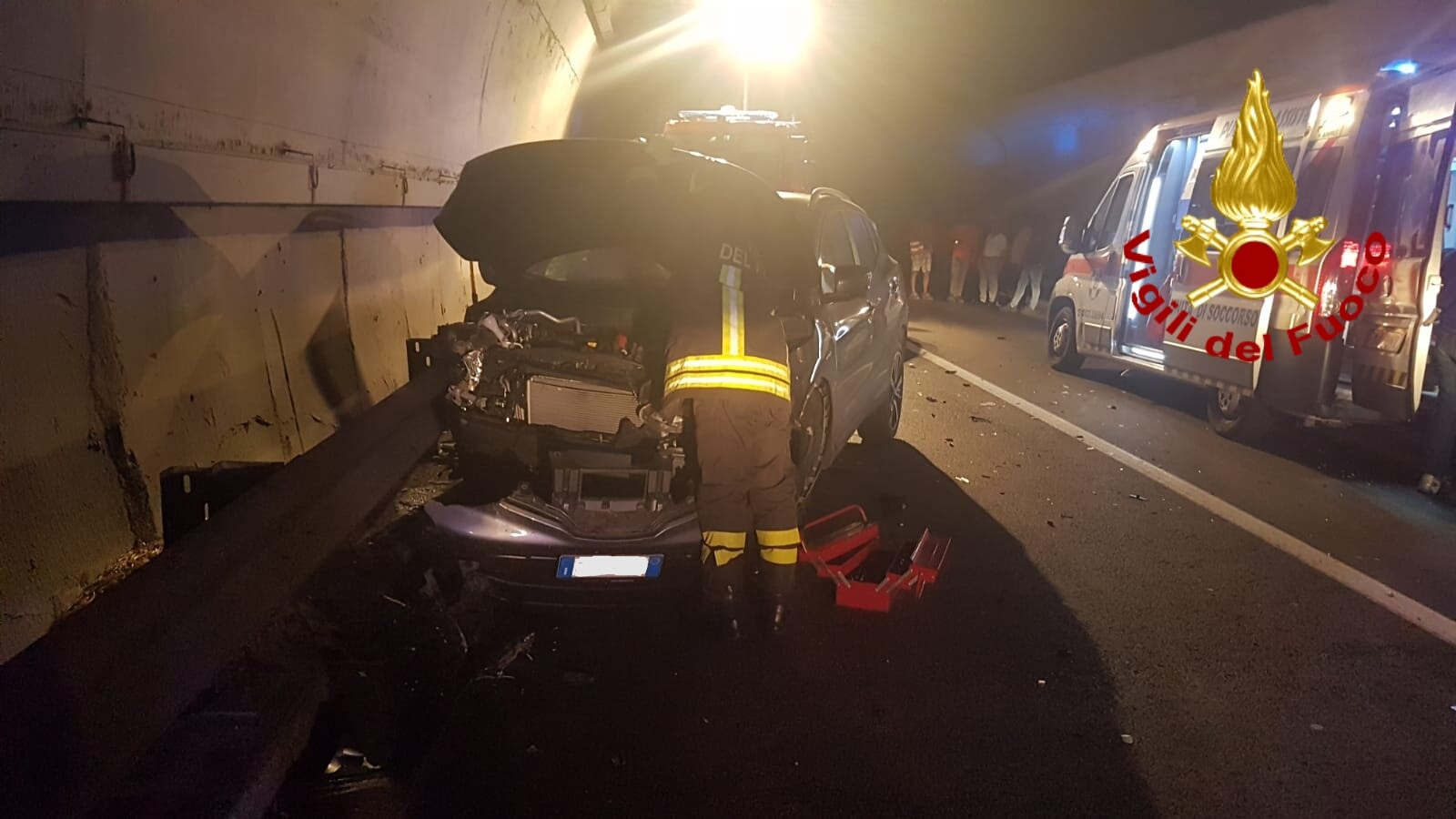 Caposele|Incidente in galleria. Tre feriti