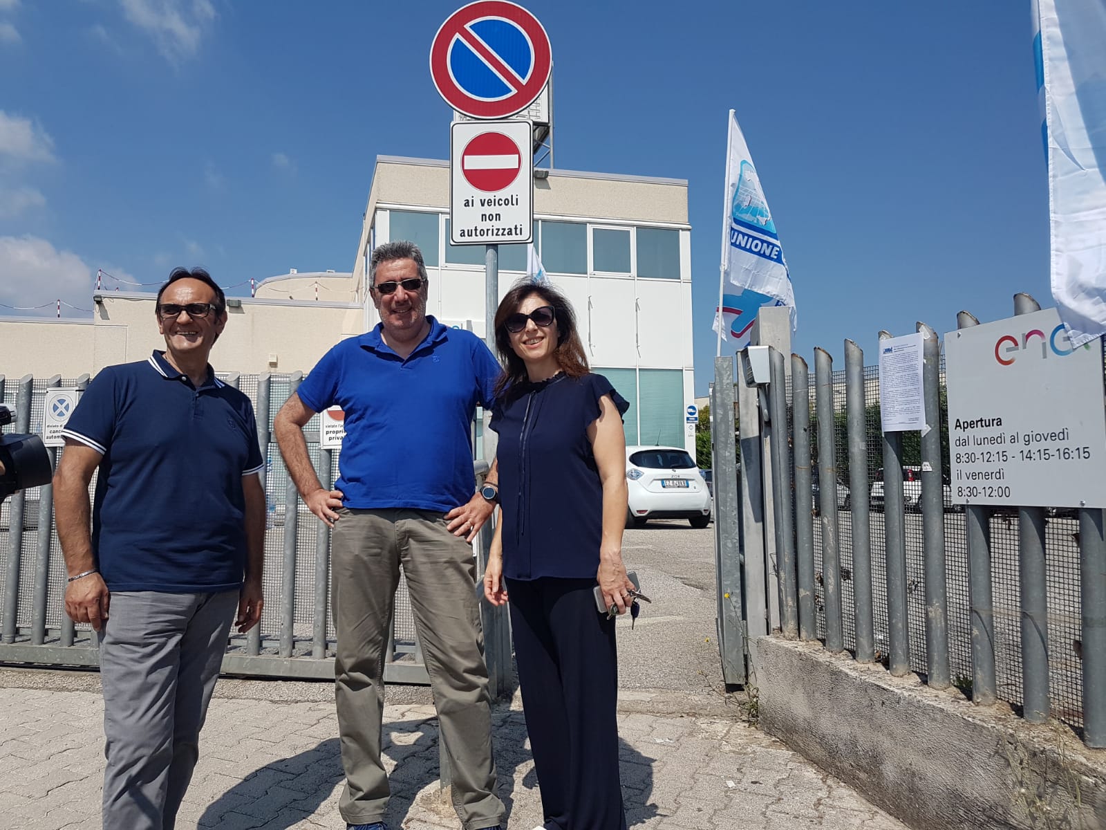 Benevento| Ugl Enel: presidio per dire no alla riorganizzazione del Gruppo