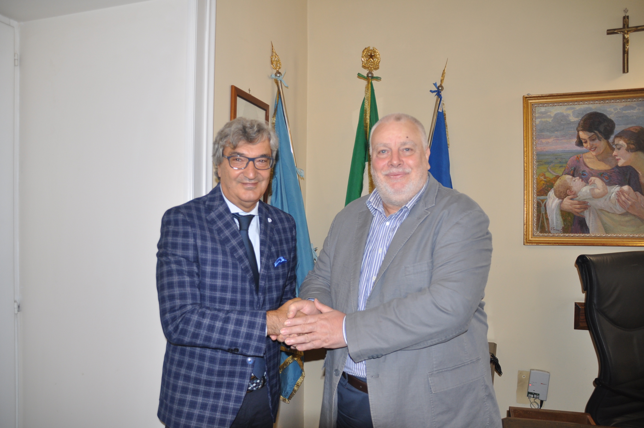 Benevento| Il Prefetto Cappetta ricevuto dal Presidente Ricci