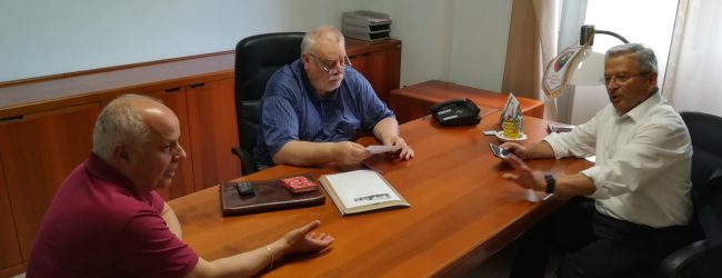 Benevento| Pista ciclabile Guardia Sanframondi, Ricci a colloquio con Panza